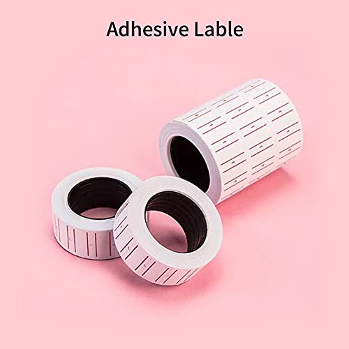 Preisschildmaschine, 10 Rollen 5000 Stück Weißes Etikett Aufkleberpapier für MX5500 Pricemarker, ABS Solid Design, Clear Print, Breite Anwendung mit Langer Lebensdauer, Einfach zu Bedienen für (WHITE) Preisschildmaschine, 10 Rollen 5000 Stück Weißes Etikett Aufkleberpapier für MX5500 Pricemarker, ABS Solid Design, Clear Print, Breite Anwendung mit Langer Lebensdauer, Einfach zu Bedienen für (WHITE) von Aramox