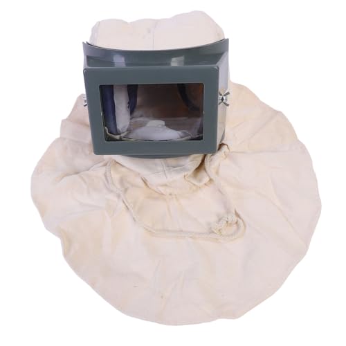 Sandstrahlung Kapuzenkappe Großes Klares Betrachten Elastischer Hals Premium Materialien Multitool Multifunktional Verwenden Sie Geeignet Zum Polieren von Sandstrahlen und Malereien Geeignet von Aramox