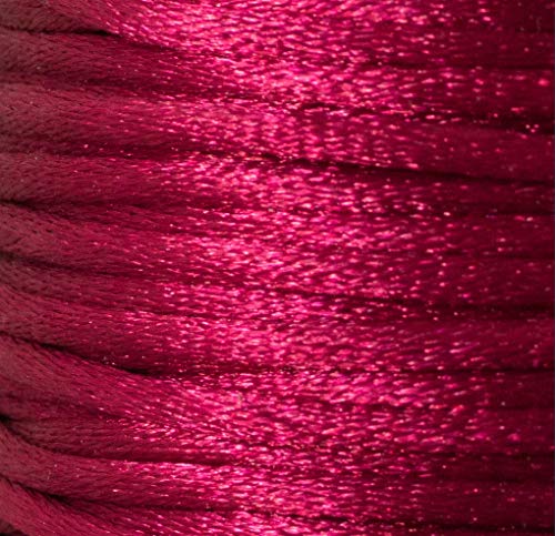 Satinkordel 100 Meter 2mm dick Große Spule Vielseitig einsetzbar weinrot Satinkordel 100 Meter 2mm dick Große Spule Vielseitig einsetzbar weinrot von Aranato