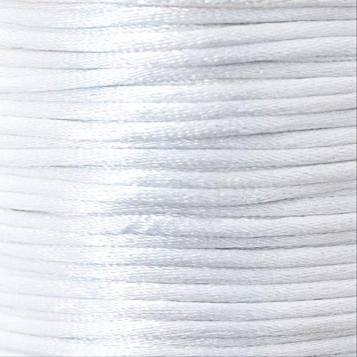 Satinkordel 100 Meter 2mm dick Große Spule Vielseitig einsetzbar weiß Satinkordel 100 Meter 2mm dick Große Spule Vielseitig einsetzbar weiß von Aranato