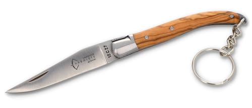 Arbalete G. David - 8 cm Laguiole Taschenmesser Schlüsselanhänger - Olive - Frankreich Messer Schlüsselbund von Arbalète Genès David