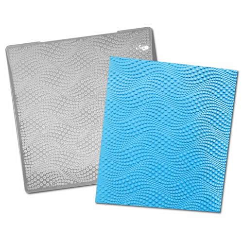 Arbuya 3D-Ozeanwellen-Prägeschablonen für Kartenherstellung, 3D-Meereswellen-Hintergrund, Prägeschablone, Bastelmappen, Schablonen für Scrapbooking, Fotoalbum, Dekoration, 15,2 x 15,2 cm Arbuya 3D-Ozeanwellen-Prägeschablonen für Kartenherstellung, 3D-Meereswellen-Hintergrund, Prägeschablone, Bastelmappen, Schablonen für Scrapbooking, Fotoalbum, Dekoration, 15,2 x 15,2 cm von Arbuya