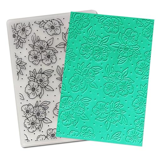 Arbuya Kunststoff-Prägeschablonen mit Blumen, für Kartenherstellung, Meeresmuschel-Rahmen, Textur, Prägeschablone für Scrapbooking, Papierbasteln, Heimdekoration Arbuya Kunststoff-Prägeschablonen mit Blumen, für Kartenherstellung, Meeresmuschel-Rahmen, Textur, Prägeschablone für Scrapbooking, Papierbasteln, Heimdekoration von Arbuya