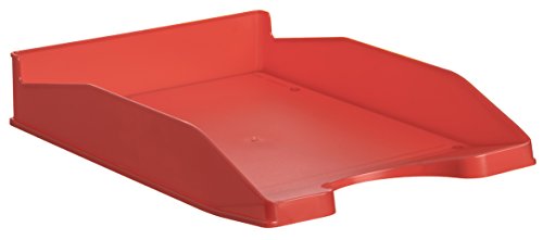 Schreibtischablage 2000 Ecogreen aus 100% recyceltem Kunststoff, stapelbar, Format DIN A4 und Folio, Rot Schreibtischablage 2000 Ecogreen aus 100% recyceltem Kunststoff, stapelbar, Format DIN A4 und Folio, Rot von Archivo 2000