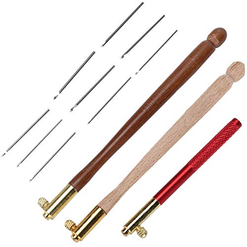 Archuu Tambour Hook Sticknadel, Häkelnadel, Hook Punch Stickerei, Perlen Nadel Werkzeuge Kreuz Häkelwerkzeug für Frauen Handwerker Anfänger Archuu Tambour Hook Sticknadel, Häkelnadel, Hook Punch Stickerei, Perlen Nadel Werkzeuge Kreuz Häkelwerkzeug für Frauen Handwerker Anfänger von Archuu