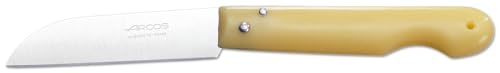 Arcos Profi-Klappmesser Edelstahl NITRUM, 85 mm Klinge, Polypropylen-Griff, Serie Profi-Messer, Langlebigkeit und Leistung, Gelb von Arcos