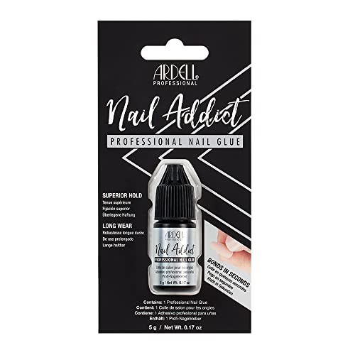 ARDELL Nagelkleber für künstliche Nägel, eingerissene Fingernägel & Nail Tips | extra stark, schnelltrocknend & mehrfach verwendbar | Professional Nail Glue mit Salon Qualität, Nail Kleber, Inhalt 5g ARDELL Nagelkleber für künstliche Nägel, eingerissene Fingernägel & Nail Tips | extra stark, schnelltrocknend & mehrfach verwendbar | Professional Nail Glue mit Salon Qualität, Nail Kleber, Inhalt 5g von Ardell