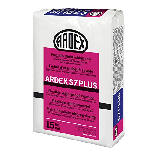 ARDEX S7 Plus 24223 Dichtungsschlämme, 15 kg von Ardex