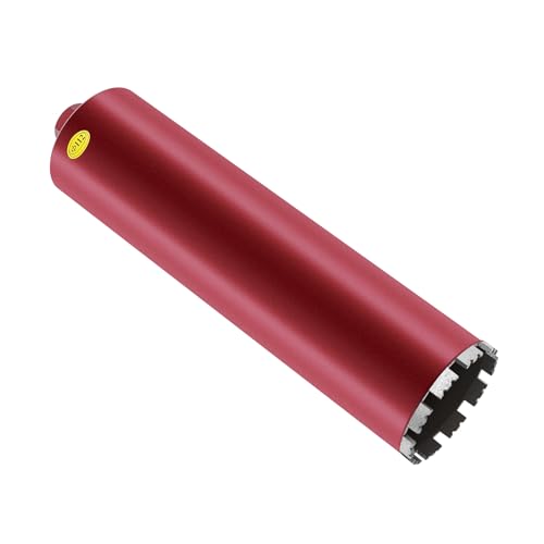 Diamantbohrkrone Kernbohrkrone Kernbohrer 63mm Bohrkrone, Nutzlänge 410 mm Kernbohrer Nassbohrkrone Trockenbohrkrone für Beton Mauerwerk (112mm) von Areao