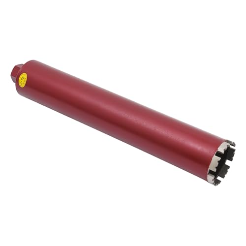 Diamantbohrkrone Kernbohrkrone Kernbohrer 63mm Bohrkrone, Nutzlänge 410 mm Kernbohrer Nassbohrkrone Trockenbohrkrone für Beton Mauerwerk (76mm) von Areao