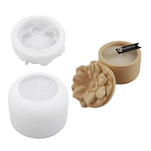 Blumen-Silikonform für Harzguss, Epoxidharz, Schmuck, Geschirr, Bastelbedarf und Heimdekorationsprojekte von Arecobticy