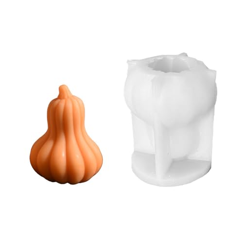 Halloween-Kürbis-Silikonform für Seifenherstellung, Backen, Schokolade, Basteln, Heimdekoration, Silikonformen für Epoxidharz-Bastelarbeiten von Arecobticy