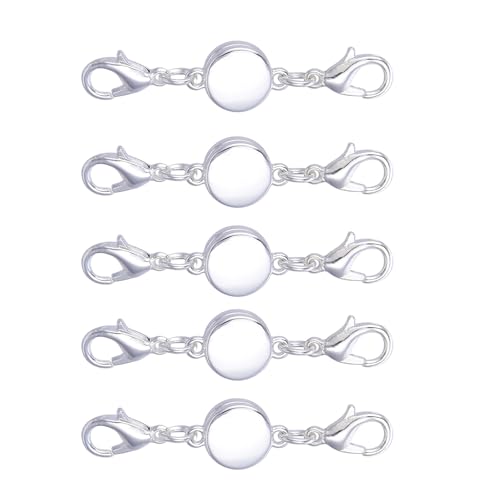 Karabinerverschluss für handgefertigtes Zubehör, rostfreie Konstruktion, Verlängerungsverbinder für den täglichen Gebrauch, Schmuck, modische Verschlüsse von Arecobticy