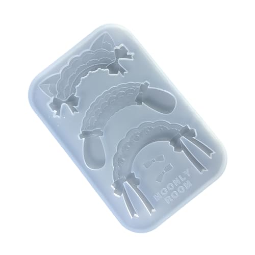 Praktische Silikonform für Dienstmädchen, Stirnband, einzigartiges Epoxidharz, Schmuckherstellung, Formen für Bastler, flexible Silikonform von Arecobticy