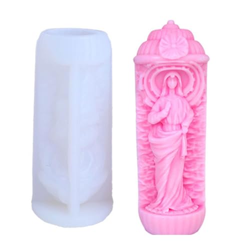 Religionsförmige Formen, Gießformen, Silikon, Ornament, Gips, Formen, Frau, Epoxidharz-Formen von Arecobticy