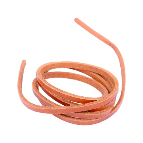 Rindslederschnur aus Kunstleder, geflochtenes Faden-Seil für Armbänder, Halsketten, handgefertigte Schmuckherstellung, Bastelzubehör, Lederstreifen von Arecobticy