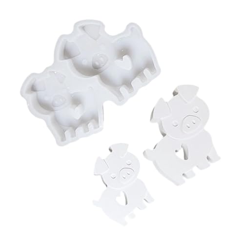 Schweinchen-Silikonform zum Basteln von Zementdekoration und Partyzubehör, leicht zu lösen, Design Schweinchenform Schweinchen-Silikonform zum Basteln von Zementdekoration und Partyzubehör, leicht zu lösen, Design Schweinchenform von Arecobticy