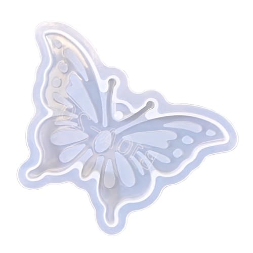 Silikonform für Schmetterling-Anhänger für Schmuck, Halsketten, Ohrringe, Schlüsselanhänger, Harz, Schmuck, Silikonform für Epoxidharz, Epoxidharz, Schmetterling von Arecobticy