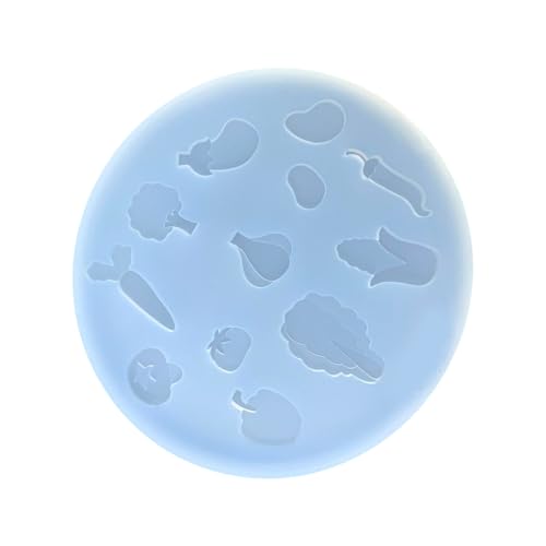 Silikonform mit Gemüsemotiv für Harzschmuck, Anhänger, Karotten, Tomaten, Salat, Charm-Zubehör, Bauernhof-Themenparty-Dekorationen Silikonform mit Gemüsemotiv für Harzschmuck, Anhänger, Karotten, Tomaten, Salat, Charm-Zubehör, Bauernhof-Themenparty-Dekorationen von Arecobticy