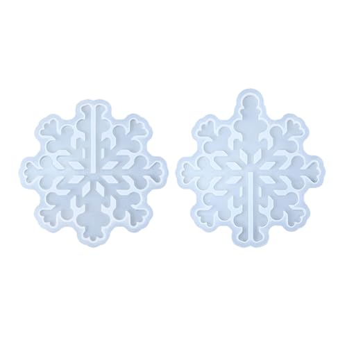 Silikonform mit Libellen, Schmetterling, Schneeflockenmuster, wiederverwendbar, Epoxidharz für handgefertigte Heimakzente, Libellen, Ornamente, Silikonform von Arecobticy
