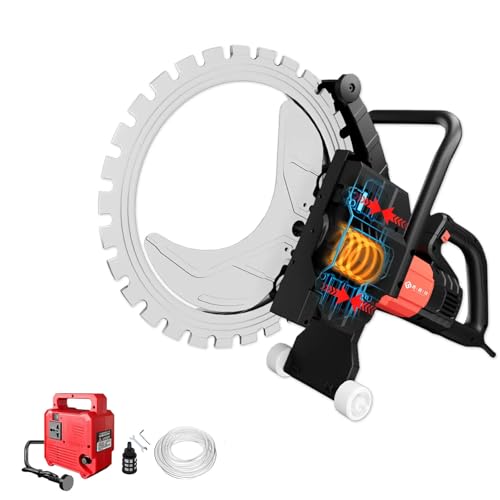 Aredwhiterui Industrielle Beton-Ringsäge – 8900W Bürstenloser Motor, 72H Dauerbetrieb, Schnitttiefe 12"/16"/20", Einstellbarer Schnittwinkel, Nasssäge für Abbruch- & Brückenarbeiten,Sawblade:520 Aredwhiterui Industrielle Beton-Ringsäge – 8900W Bürstenloser Motor, 72H Dauerbetrieb, Schnitttiefe 12"/16"/20", Einstellbarer Schnittwinkel, Nasssäge für Abbruch- & Brückenarbeiten,Sawblade:520 von Aredwhiterui