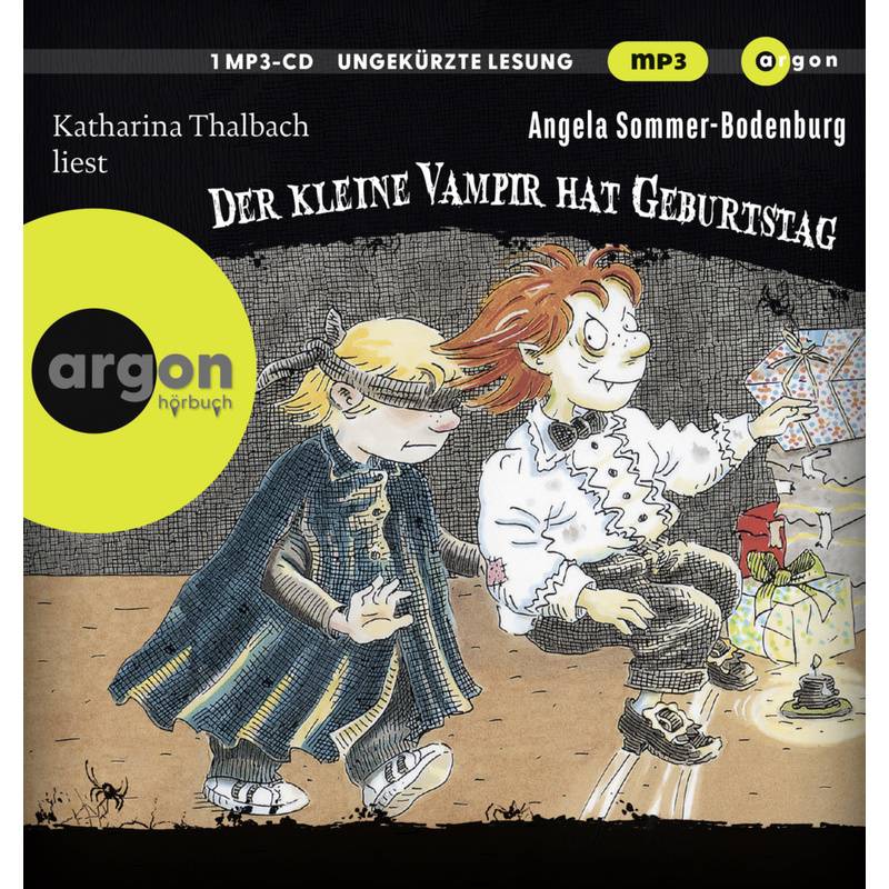 Der Kleine Vampir Hat Geburtstag,1 Audio-Cd, 1 Mp3 - Angela Sommer-Bodenburg (Hörbuch) von Argon Verlag