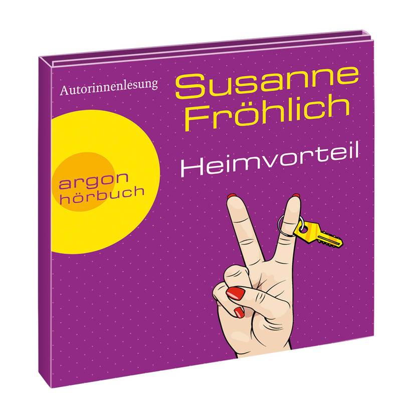 Heimvorteil,1 Audio-Cd, 1 Mp3 - Susanne Fröhlich (Hörbuch) von Argon Verlag
