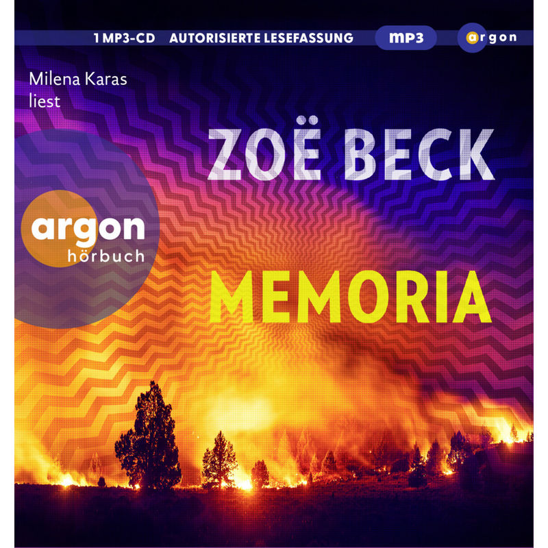 Memoria,1 Audio-Cd, 1 Mp3 - Zoë Beck (Hörbuch) von Argon Verlag