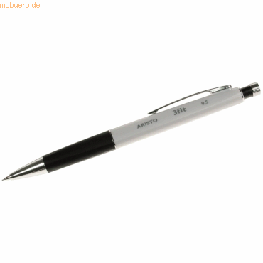 10 x Aristo Feinminenstift 3fit 0,5mm mattsilber 10 x Aristo Feinminenstift 3fit 0,5mm mattsilber von Aristo