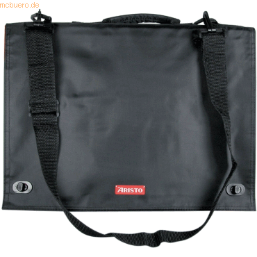 Aristo Transporttasche Carry Bag für Zeichenplatte A3 schwarz/rot von Aristo