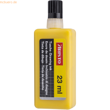 Aristo Tusche mg1 Kunststoffflasche mit 23 ml gelb von Aristo