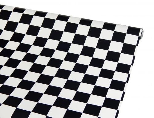 Arkai Bügelfolie, große Karos, Verschiedene Varianten Farbe Schwarz-Weiß Arkai Bügelfolie, große Karos, Verschiedene Varianten Farbe Schwarz-Weiß von Arkai