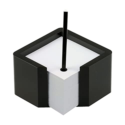 Arlac memorion Zettelbox/257.01 130x130x86 mm schwarz Kunststoff lackiert von Arlac