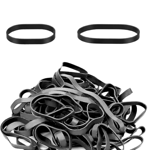 Armastuse 100 Stück Große Gummibänder Schwarz Gummiringe Breit Gummiringe Dicke Gummiringe Elastische Gummiband Mülleimer Bänder,Gummibänder für Bücher,für Industrie, Zuhause,Büro, Aktenordner Armastuse 100 Stück Große Gummibänder Schwarz Gummiringe Breit Gummiringe Dicke Gummiringe Elastische Gummiband Mülleimer Bänder,Gummibänder für Bücher,für Industrie, Zuhause,Büro, Aktenordner von Armastuse