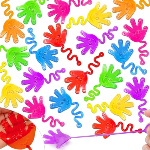 Armaytoy 20 Stück klebrige Hände, Partygeschenke für Kinder, Geschenktüte, Pinata-Füllungen, Klassenzimmer, Karnevalspreise, Geburtstagszubehör, Mini-dehnbare Leckereien, Schatzkiste, Schlag, Hand Armaytoy 20 Stück klebrige Hände, Partygeschenke für Kinder, Geschenktüte, Pinata-Füllungen, Klassenzimmer, Karnevalspreise, Geburtstagszubehör, Mini-dehnbare Leckereien, Schatzkiste, Schlag, Hand von Armaytoy