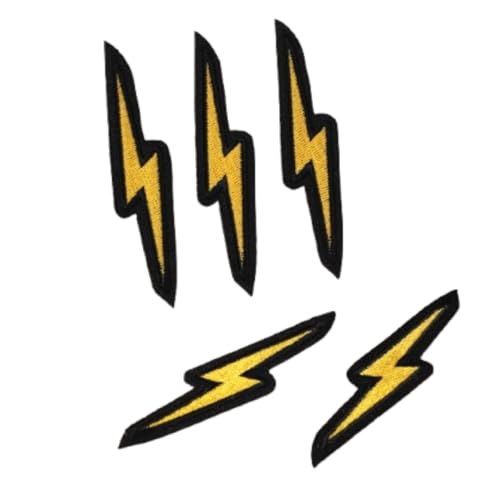 Armorsmith 10 x Lightning-Stickerei-Flicken, leicht zu bedecken und Löcher zu reparieren Armorsmith 10 x Lightning-Stickerei-Flicken, leicht zu bedecken und Löcher zu reparieren von ArmorSmith