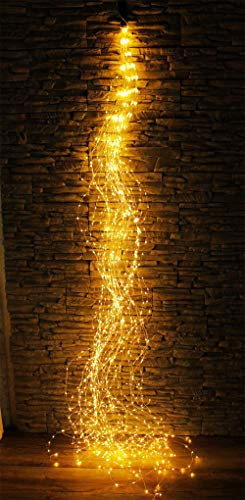 Arnusa LED Lichterbündel XXL mit 1440 LED'S Lichterschweif Draht Lichterkette Lichterdraht 45 Stränge Weihnachtsbeleuchtung Lichtschweif Arnusa LED Lichterbündel XXL mit 1440 LED'S Lichterschweif Draht Lichterkette Lichterdraht 45 Stränge Weihnachtsbeleuchtung Lichtschweif von Arnusa