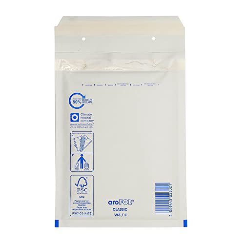 100 x Versandtaschen mit Luftblasen - Weiß 3 / C 150 x 215 mm von AroFOL classic