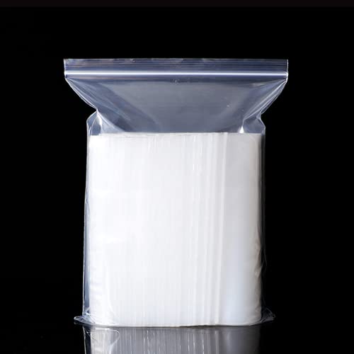 100 Druckverschlussbeutel Zip Beutel Plastiktüten Verschluss WiederverschließBare Ziplock Beutel Gefrierbeutel Zipper Polybeutel 16x24cm 100 Druckverschlussbeutel Zip Beutel Plastiktüten Verschluss WiederverschließBare Ziplock Beutel Gefrierbeutel Zipper Polybeutel 16x24cm von Arohana