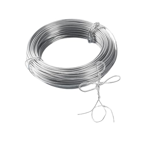 ArrErr Aluminium-Ankerdraht, 20 m x 1,5 mm, transparent, kunststoffbeschichtet, Metallformschnur, Schnur zum Formen von Handkranz, DIY, Blumenkunst, Projekt, Handwerk, Struktur, Schmuckherstellung ArrErr Aluminium-Ankerdraht, 20 m x 1,5 mm, transparent, kunststoffbeschichtet, Metallformschnur, Schnur zum Formen von Handkranz, DIY, Blumenkunst, Projekt, Handwerk, Struktur, Schmuckherstellung von ArrErr