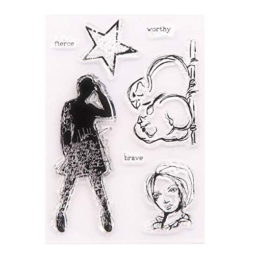 Arrietty Muttertag Brave Frauen Mädchen Vögel Transparente Stempel für Kartenherstellung Dekoration und DIY Scrapbooking Werkzeuge Gummistempel Arrietty Muttertag Brave Frauen Mädchen Vögel Transparente Stempel für Kartenherstellung Dekoration und DIY Scrapbooking Werkzeuge Gummistempel von Arrietty