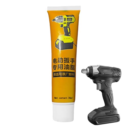 Arroopu Multifunktionsfett | Passgenaues Schmiermittel Für Schraubenschlüssel - 30ml Druckbeständiges Schmierfett für Bohrhammer Pneumatikzylinder Schraubenschlüssel von Arroopu