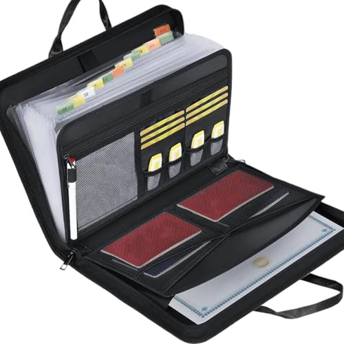 Arroopu Organizer Mappe | Brandsicherer Dokumentenorganizer - Tragbarer Akten Ordner für Klassenzimmer Geschäft Hochschule Zuhause Schule und Reisen Arroopu Organizer Mappe | Brandsicherer Dokumentenorganizer - Tragbarer Akten Ordner für Klassenzimmer Geschäft Hochschule Zuhause Schule und Reisen von Arroopu