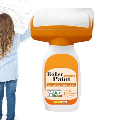 Arrovarp Wandreparatur-Pastenroller, Wandreparatur-Rollenbürste | 500 g geruchlose Wandreparaturpaste zum Aufrollen,Geruchloser Farbroller auf Wasserbasis. Weiße Reparaturfarbe auf Wasserbasis für Arrovarp Wandreparatur-Pastenroller, Wandreparatur-Rollenbürste | 500 g geruchlose Wandreparaturpaste zum Aufrollen,Geruchloser Farbroller auf Wasserbasis. Weiße Reparaturfarbe auf Wasserbasis für von Arrovarp