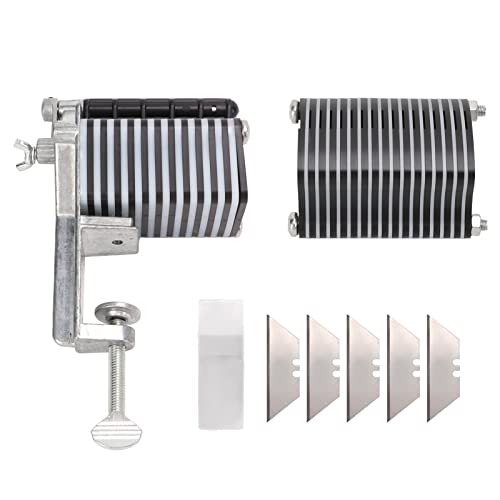 Arsor Spitzenschneider für Tischplatten aus Leder, Lederschneider, Lederband Schneidemaschine, Fransenschneider, Gürtelschneider, Werkzeug für Gürtel Spitze, Silber, Eisen Arsor Spitzenschneider für Tischplatten aus Leder, Lederschneider, Lederband Schneidemaschine, Fransenschneider, Gürtelschneider, Werkzeug für Gürtel Spitze, Silber, Eisen von Arsor