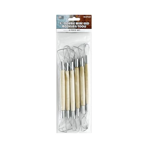 Art Advantage Doppeldraht-Modellierwerkzeug-Set, 20,3 cm Art Advantage Doppeldraht-Modellierwerkzeug-Set, 20,3 cm von Art Advantage