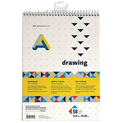 Aa Spiralbindung Zeichenblock 9X12 von Art Alternatives