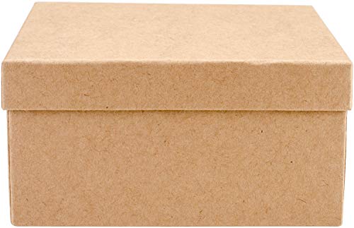 Kunst Alternativen Paper-Mache quadratisch Box Set 5/Pkg, Mehrfarbig, 14,73 X 14.47 X 7,87 cm Kunst Alternativen Paper-Mache quadratisch Box Set 5/Pkg, Mehrfarbig, 14,73 X 14.47 X 7,87 cm von Art Alternatives