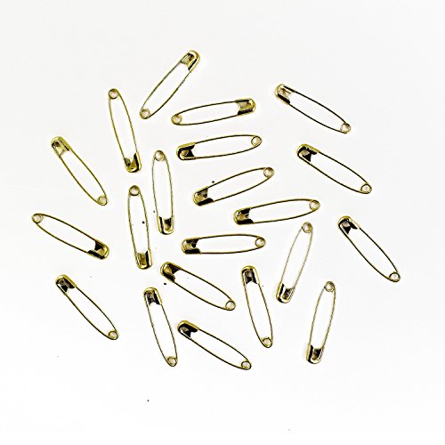 Goldfarbene große Sicherheitsnadeln, Großpackung, 7,6 - 5,1 cm, 1440 Stück, Premium-Qualität von Art Cove