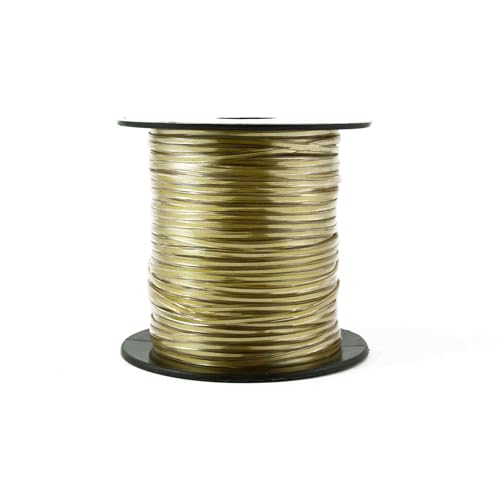 Kordelband aus massivem metallischem Gold, Kunststoff, 45,7 m Rolle von Art Cove